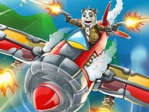 Aerial Sky Run 2D Arcade