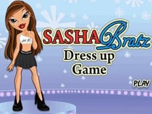 Sasha Bratz Dress Up Online Fashion Game