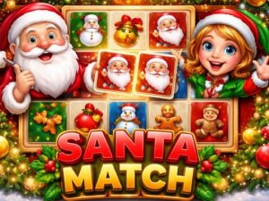 Santa Memory Puzzle Game