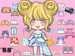 Vlinder Anime Doll Creator Online Dress Up Game