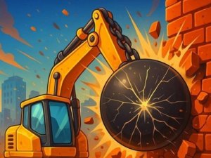 Punching Excavator: Breakdown! Online Arcade Game