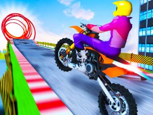 Sky City Riders Bike Racing Arcade Game