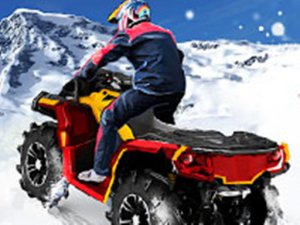 Thrilling Snow Motor - Crazy Snow Racing Arcade Game