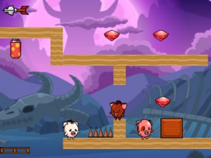 Pig Bros Adventure Online Arcade Game