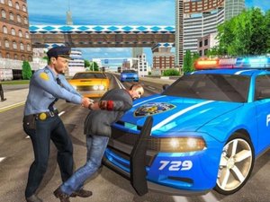 Police Car Chase Racing Game - Arcade Game