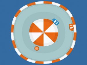 Mini Road: Dual Car Driving Game - Arcade Game