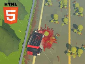 Endless Car Driving Zombie Zmash Online Arcade Game