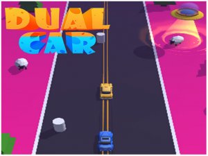 Dual Car Control Online Arcade Game