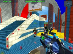 Blocky Gun Paintball 3 Online Arcade Game