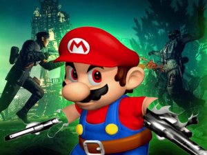 Super Mario Puzzle Blaster