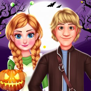 Royal Couple Halloween Party Dress Up Game - Dress Up Game