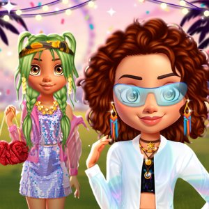 Lovie Chic's Coachella Festival Dress Up Game - Fashion Game