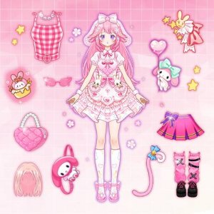 Idol Livestream: Doll Dress Up Online Fashion Game